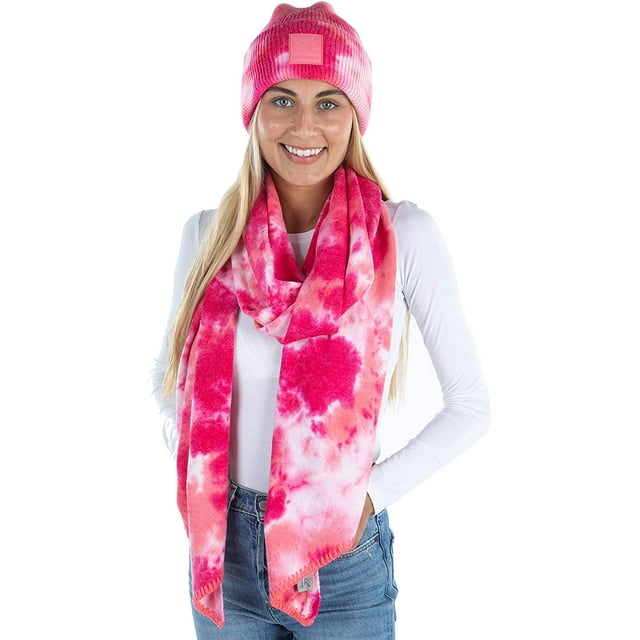 Ensemble d'Hiver Assorti pour Femmes avec Foulard Infinie et Bonnet Tricoté