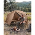 thumbnail image 3 of Gonex Instant Camping Cot Tent for Adults - No-Pole-Threading 1-Person Waterproof Tent & Cot Combo, Easy 5-Min Set Up Off-Ground Camp Bed for Hiking, Backpacking, Beach, 3 of 8
