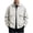White, variant on Plus Size Men's Cotton Twill Field Jacket Lapel Collar Snap Button Pockets Casual Coat for Fall Winter Outdoor