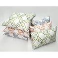thumbnail image 4 of Biltmore Gate Green Throw Pillow 12x20 Cotton Rectangular Lattice Design, 4 of 4