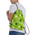 thumbnail image 3 of Easygdp St Patrick's Day7 Drawstring Backpack, Beach Sackpack, Travel Sackpack Lightweight for Sports, Gym, Travel, Swimming - Medium, 3 of 9