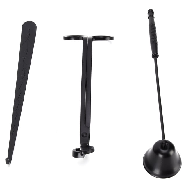 Cortador de mechas para velas juego de accesorios de 3 uds recortadora y apagavelas ANGGREK Otros