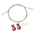 thumbnail image 3 of Metal 2Pcs RC Trailer Hook Aluminum Alloy Sturdy RC Climbing Car Hook with Steel Rope for 1/10 Remote Control Cars, 3 of 8