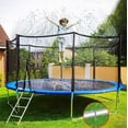thumbnail image 4 of 6 estacas de tierra, grapas de jardín, estacas de barras de refuerzo, ganchos en L de acero galvanizado, anclaje de tierra resistente para valla de trampolín de camping Rojo Verde, 4 of 5