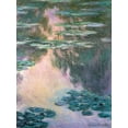 thumbnail image 2 of Monet, Claude 12x14 Black Ornate Wood Framed with Double Matting Museum Art Print Titled - Water-lily pond 1907, 2 of 4