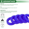 thumbnail image 4 of Sello de Aceite Universal UN Lip Sello Anillo Sello de Eje Rotativo 32x48x10mm Alta Presión TPU Azul 5 Pcs, 4 of 7