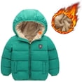 thumbnail image 3 of Toddler Down Jacket Removable Hooded Windproof Snow Winter Coat Outwear, 3 of 4