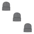 thumbnail image 3 of Gorros Beanie Sonducket de Punto Otoño Invierno Multifuncional Gris oscuro, 3 of 6