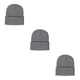 thumbnail image 3 of Gorros Beanie Sonducket de Punto Otoño Invierno Multifuncional Gris oscuro, 3 of 6