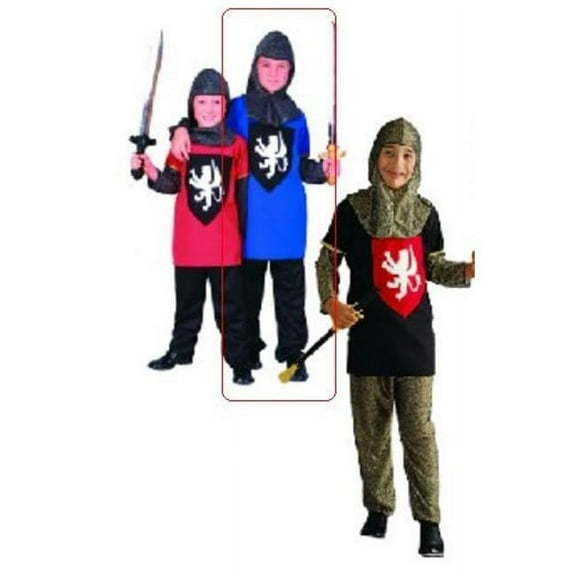 Medieval Blue Knight Costume - Child-Small