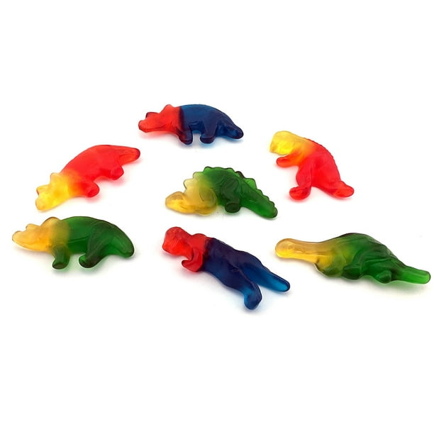 Haribo Gummy Candy, Haribo Dinosaurs Dino Gummy (Pack of 3 Pounds