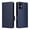 Blue, variant on Wallet Case for Boost Mobile Celero 5G 2024 Flip Cover with Card Slots & Kickstand Black