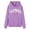 v-428Purple2519, variant on Women Casual Fashion Letter Print Hoodie Graphic Drawstring Pullover Preppy Sweatshirt Long Sleeve Oversized Boho Tops Streetwear