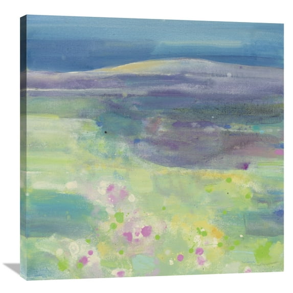 Global Gallery Albena Hristova 'Lavender Fields' Canvas Wall Art