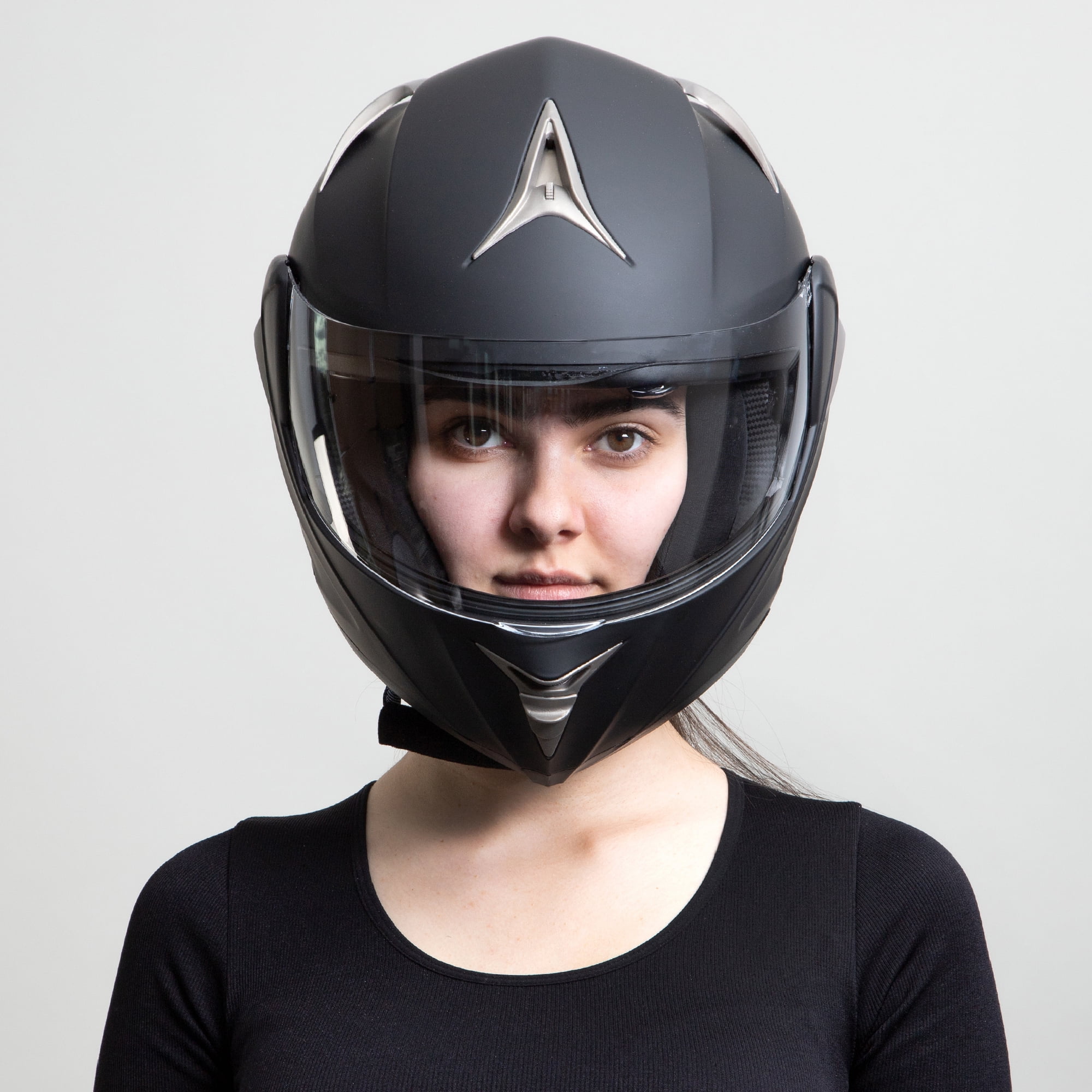 Westt Motorcycle Helmets Modular ATV Helmet with Dual Visor for Men & Women Full Face Helmet Flip Up, DOT Approved