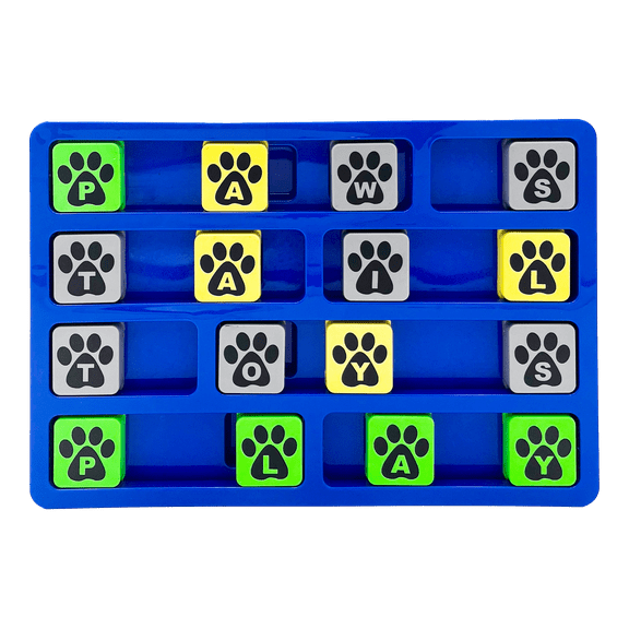 Multipet Pup Puzzle, Dog Treat Word Toy