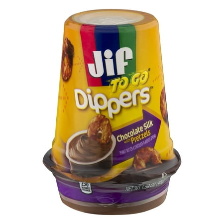 UPC 051500210192 product image for Jif To Go Chocolate Silk Peanut Butter with Pretzels Dippers, 1.69 oz, 8 count | upcitemdb.com