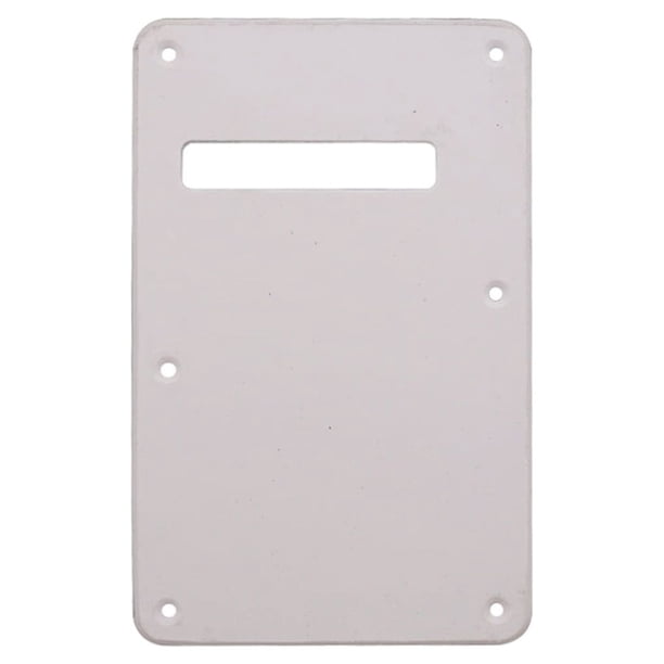 Naiovety 2 piezas de placa trasera de guitarra profesional, cubierta trasera de trémolo resistente al desgaste de plástico, cubierta de Type3 NO3