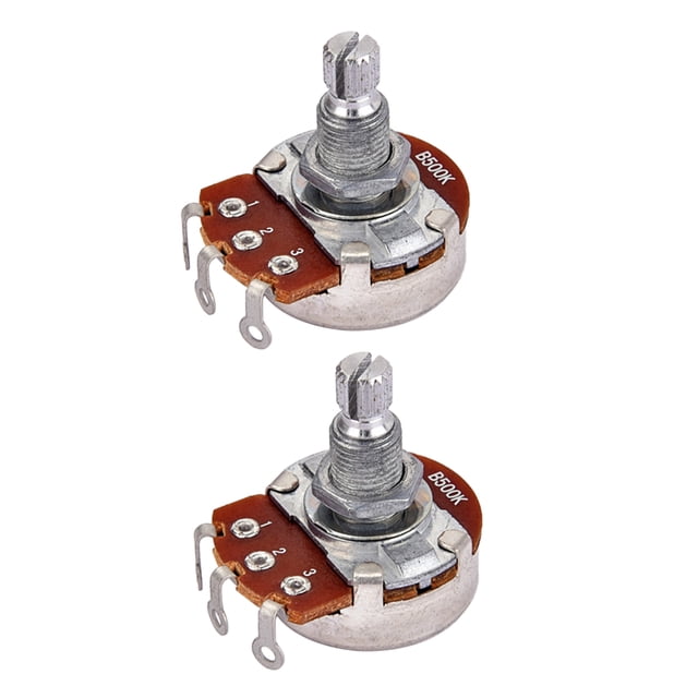 Potenciómetro Shamjiam B500K de 2 Piezas para guitarra Audio Pot