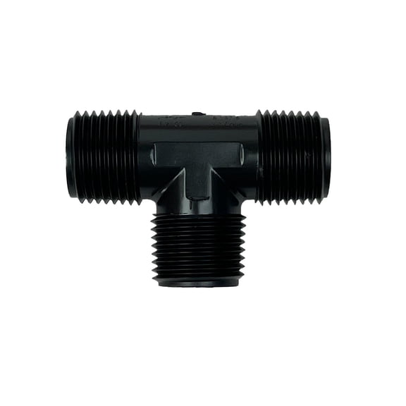 B&B Molders T-Connector Fitting for RV Nautilus System, Black