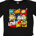 thumbnail image 4 of Inktastic My Aunt Love Me Boys or Girls Long Sleeve Baby Bodysuit, 4 of 5