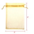 thumbnail image 2 of Bolsitas de Organza Boshen 3x4" Doradas 200 PCS, 2 of 7