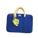 thumbnail image 4 of Funda para portátil con asa, resistente a golpes, cremalleras suaves, diseño moderno. Azul, 4 of 9