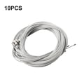 thumbnail image 1 of Mosiee Silver Derailleur Cables 2.1M Gear Inner Rear Shift Shifter Stainless Steel Wire Bicycle Derailleur High Quality, 1 of 9