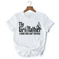 thumbnail image 6 of The Grillfather BBQ T-Shirt, White Funny Tee for Grillmaster Dads, 6 of 6