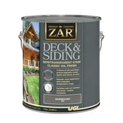 ZAR Semi-Transparent Deck and Siding Stain, Barnboard, 1 Gal.