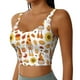 thumbnail image 2 of Fotbe Gnomes Autumn Harvest Sujetador Deportivo Largo sin Aros para Mujer con Almohadillas y Soporte Medio, Transpirable y Absorbente, Camiseta Tipo Chaleco o Tank Top-Small, 2 of 8