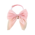 thumbnail image 2 of CBFFDC Collier pour Chat Adorable Exquis avec Clochette Collier en Velours Nœud Papillon pour Chaton, 2 of 7