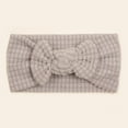 thumbnail image 2 of Qopobobo Toddler Girl Headbands Baby Bows Headbands Nylon Hairbands Baby Girl Bows Hair Accessories for Newborn Infant Toddler Grey,One Size, 2 of 3