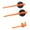 Orange, variant on Zxpjkyu 3 Pieces Speedometer Gauge Needles Replacement Sturdy Wear Resistant Easy to Use Orange