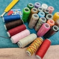 thumbnail image 6 of YIEMEEN 10/16/24 Colors Sewing Thread Spools Set 100% Polyester Stitching Machine Thread, 6 of 20
