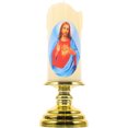 thumbnail image 1 of MOVTOTOP Religious Candle LED Candle Light Flameless Candle Light Jesus Candle Catholic Prayer Candle, 1 of 7