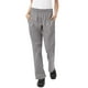 thumbnail image 3 of Pantalones Chef Works Essential Acampanados para Mujer, Cuadro Pequeño, XL, 3 of 4