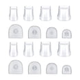 thumbnail image 3 of 16 protectores de tacón alto, en forma de U, de repuesto, antideslizantes. claro, 3 of 9