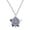 Black, variant on Star Shaped Necklace Sturdy Alloy Jewelry Adjustable Chain for Women Gift Giving Everyday Styles