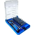 thumbnail image 2 of ROCKMAN TOOLS BASICS 45 PCS PRECISION SCREWDRIVER BIT SET Blue, 2 of 4