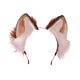 thumbnail image 3 of Animal Ears Diadema Disfraz Furry Ears Vestir Adultos Decoración Regalo Hairband Accesorios l cabello para Lolita Cosplay Fiesta Marrón Soledad sombreros de cosplay, 3 of 8