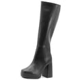 thumbnail image 3 of Bota Larga Elegante Para Mujer Formal Antiderrapante Negro negro 25.5, 3 of 6