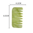 thumbnail image 2 of Gua Sha Stone Massage Natural Jade Head Scalp Scraping Massager Comb (B), 2 of 9