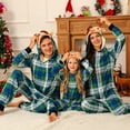 thumbnail image 6 of GYRATEDREAM Christmas Pajamas for Family Matching Cute Long Sleeve Couples Soft Sleepwear One Piece Funny Christmas Pjs Sets, 6 of 11