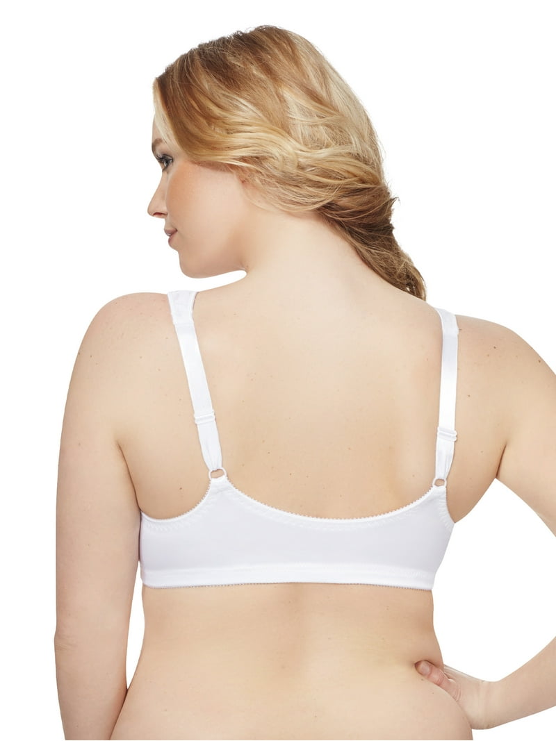 Playtex Womens Front-Close Bra, Wireless Bra for Women, Padded Bra