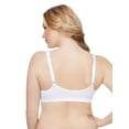 thumbnail image 3 of Playtex Womens Front-Close Bra, Wireless Bra for Women, Padded Bra with Cushioned Straps, Supportive Bra, 3 of 6