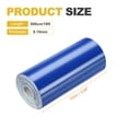 thumbnail image 2 of 1 Set 6D Carbon Fiber Vinyl Wrap 3.94" x 16ft Self-Adhesive Car Sticker Waterproof Wrap Roll for DIY Decor Automotive Exterior Interior Protection with Scraper Tool, Blue, 2 of 7