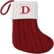 thumbnail image 2 of Initial Alphabet Christmas Stockings 7inch Letter Personalised Xmas Stocking Letter Personalised Xmas Stocking 26 Soft Stockings Decorations For Family Party, 2 of 2