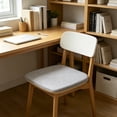thumbnail image 5 of Tepsmf Chair Cushion Flax Linen U-Shaped Seat Pad With Ties Non Slip Dining Kitchen Desk Office Home Summer Comfort, 5 of 6