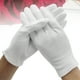 thumbnail image 5 of EeaseMX 12 pares de guantes de algodón blancos resistentes al desgaste, en una bolsa, guantes de trabajo de etiqueta (grosor medio, talla M), 5 of 7